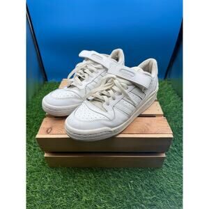 Adidas Forum Low White Sneakers - FY7755 - Men's Size 8